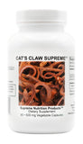 Supreme Nutrition frasco frontal mostrando etiqueta clara y beneficios
