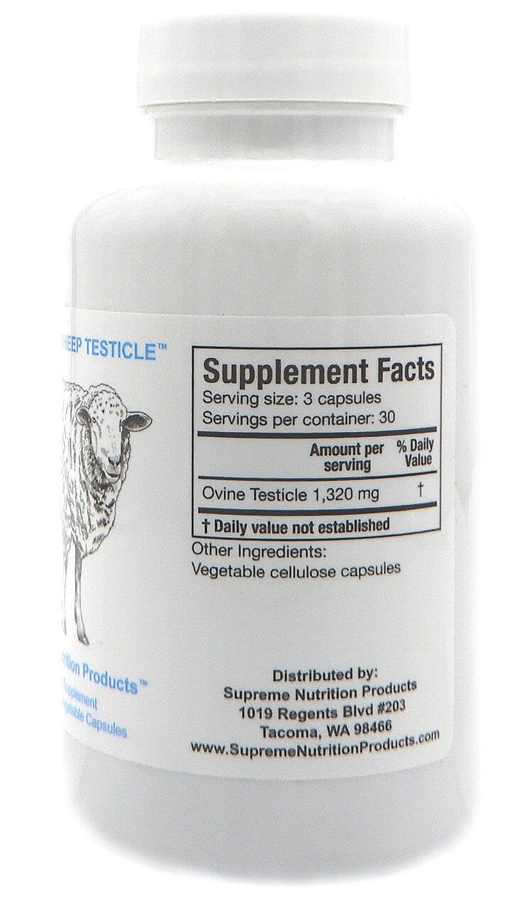Supreme Nutrition frasco abierto sobre mesa para fácil dosificación