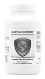 Supreme Nutrition Glypho-X Supreme vista frontal con etiqueta clara y beneficios visibles