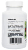 Supreme Nutrition cápsula vegetal abierta mostrando textura útil