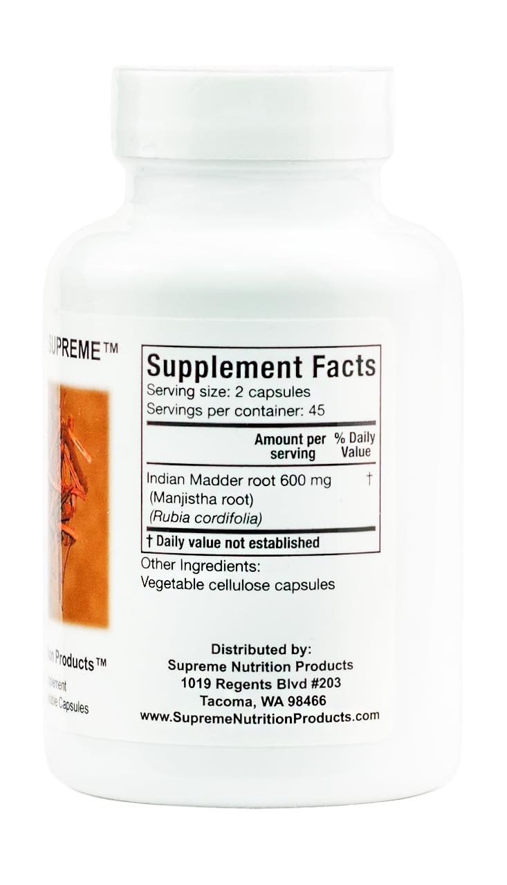 Supreme Nutrition cápsula vegetariana abierta con polvo, precisión en el contenido