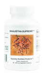 Supreme Nutrition frasco frontal mostrando etiqueta y 90 cápsulas, confianza de marca