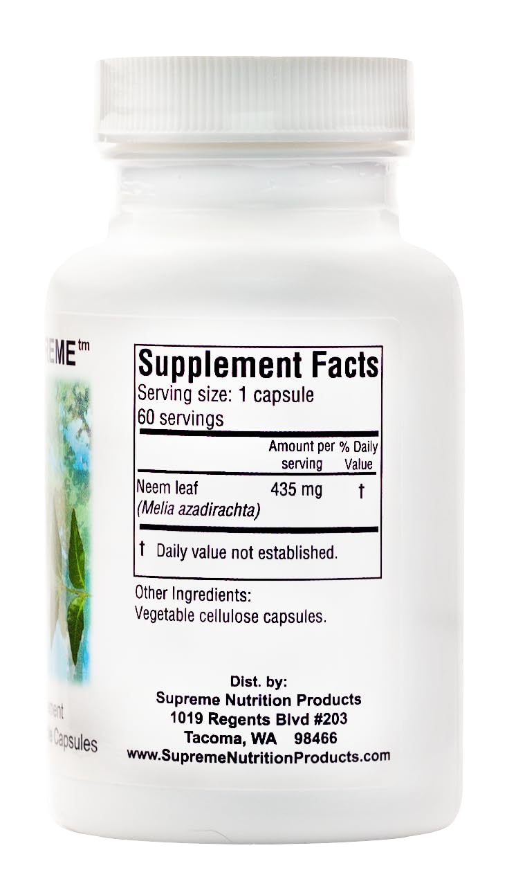 Supreme Nutrition Melia cápsula vegetal abierta mostrando polvo y fácil ingestión