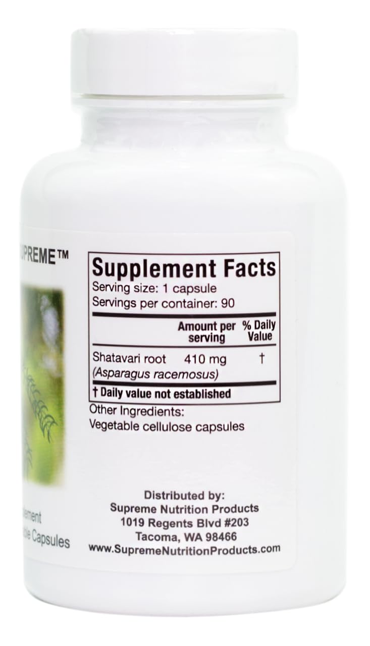 Supreme Nutrition cápsula vegetal abierta mostrando contenido puro y fácil