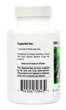 Frasco de Smilax Supreme sostenido en mano para comparar tamaño y dosis