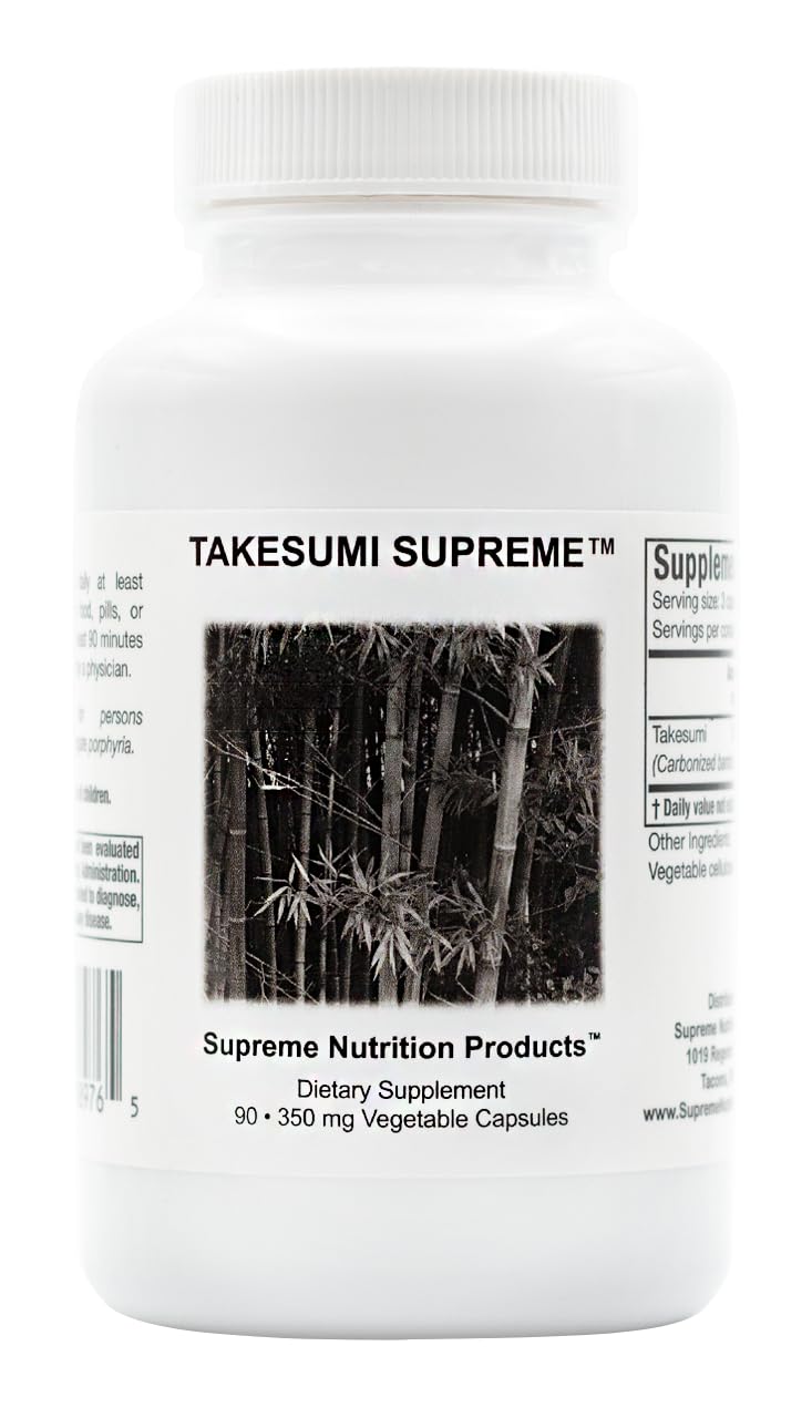 Supreme Nutrition frasco frontal de Takesumi Supreme muestra pureza y cantidad