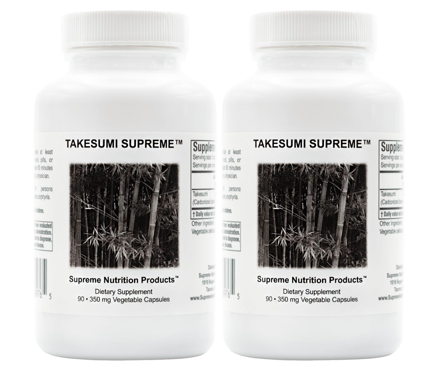 Supreme Nutrition envase frontal de Takesumi Supreme con etiqueta clara y beneficios