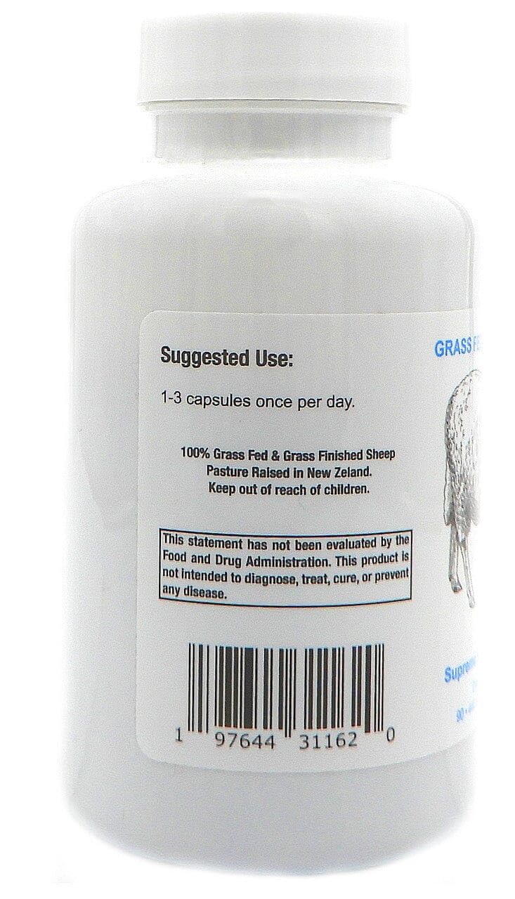 Supreme Nutrition polvo de testículo ovino encapsulado detalle claro