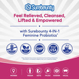 Surebounty ingredientes con arándano y prebióticos que refuerzan flora