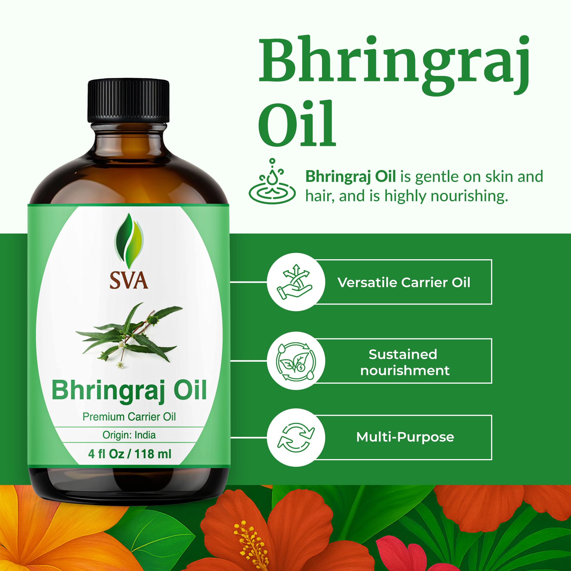 SVA ORGANICS detalle del gotero mostrando aplicación limpia y controlada