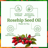 SVA ORGANICS gota de aceite en mano mostrando fácil aplicación