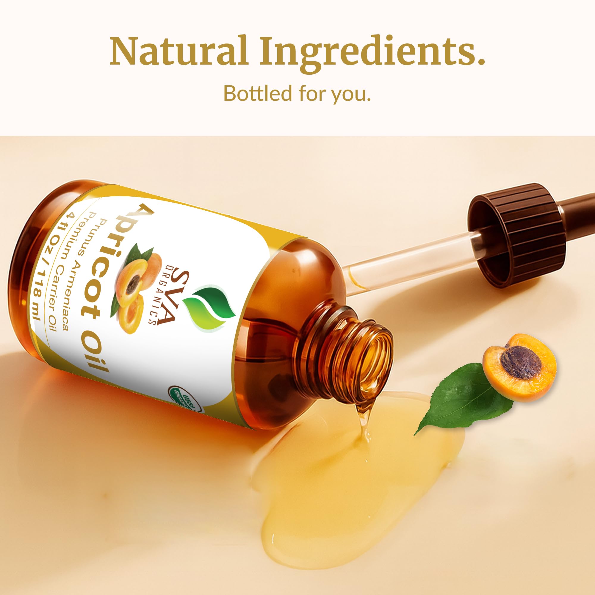 SVA ORGANICS ambiente de baño con aceite, momento relajante y nutritivo