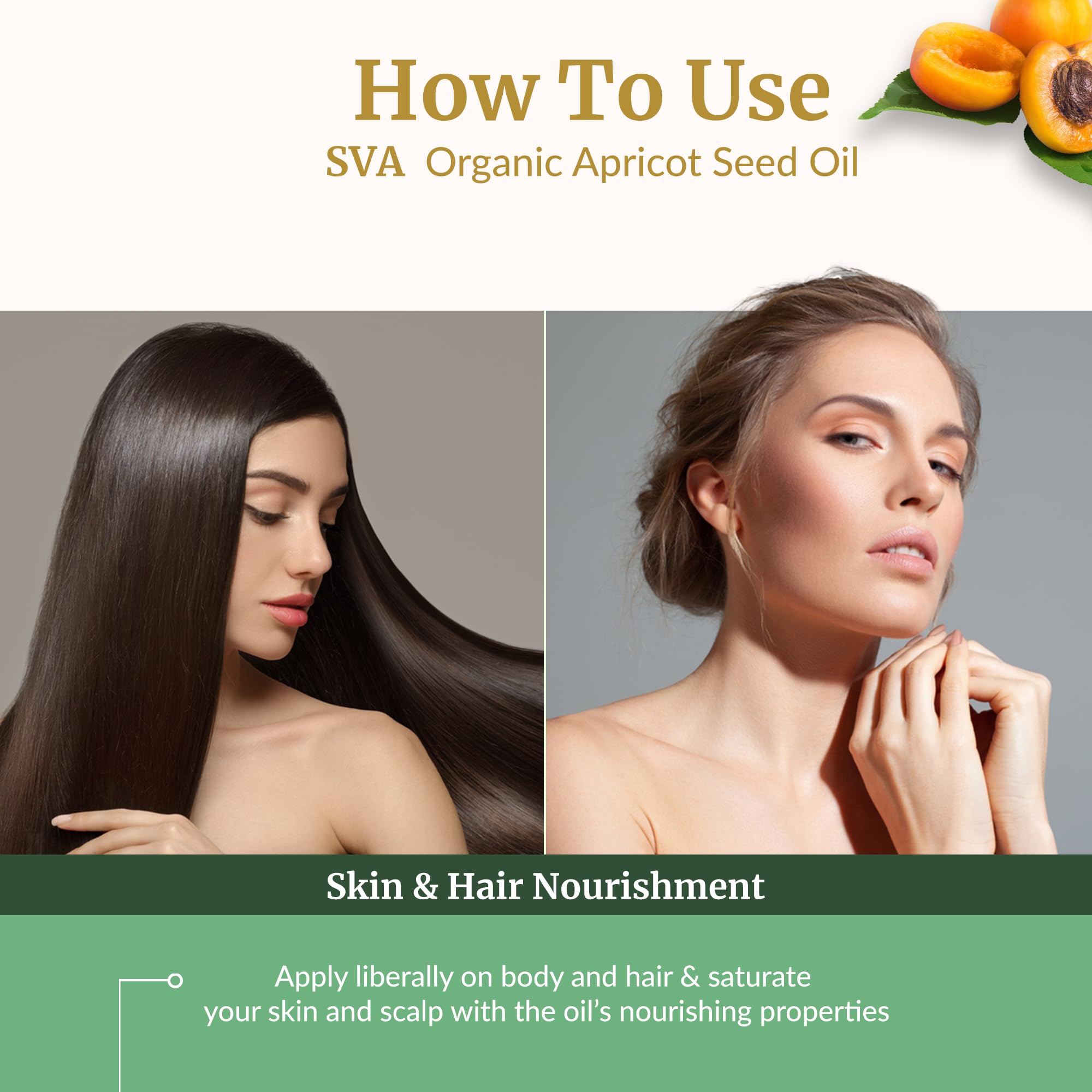 SVA ORGANICS masaje capilar, mejora manejabilidad y nutrición