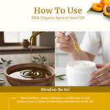 SVA ORGANICS aplicación facial con poca cantidad, hidratación sin brillos