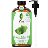 SVA ORGANICS botella frontal mostrando tamaño grande y uso prolongado