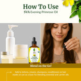 SVA ORGANICS comparación de tamaño 118 ml para referencia de volumen