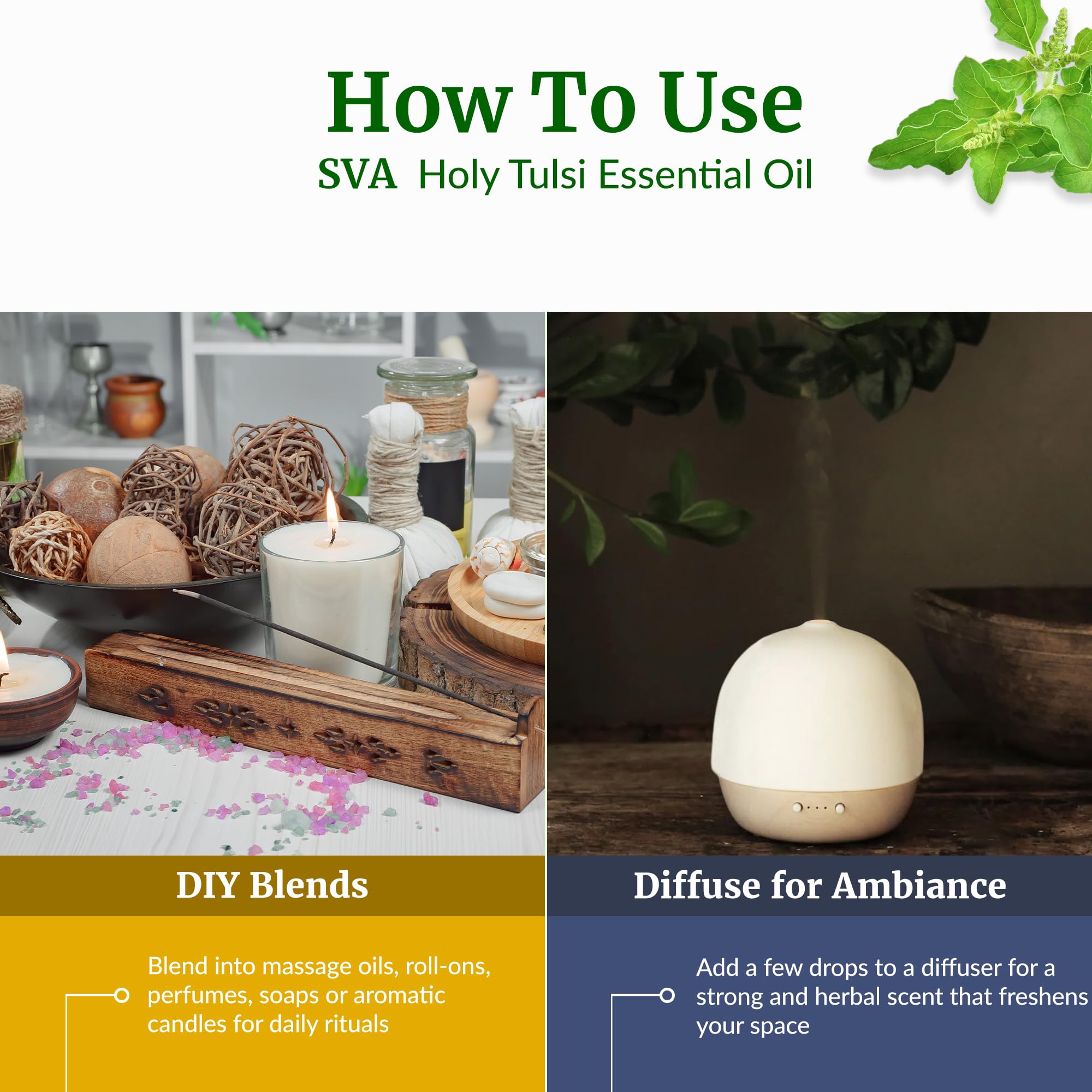 SVA ORGANICS etiqueta de composición información clara del producto