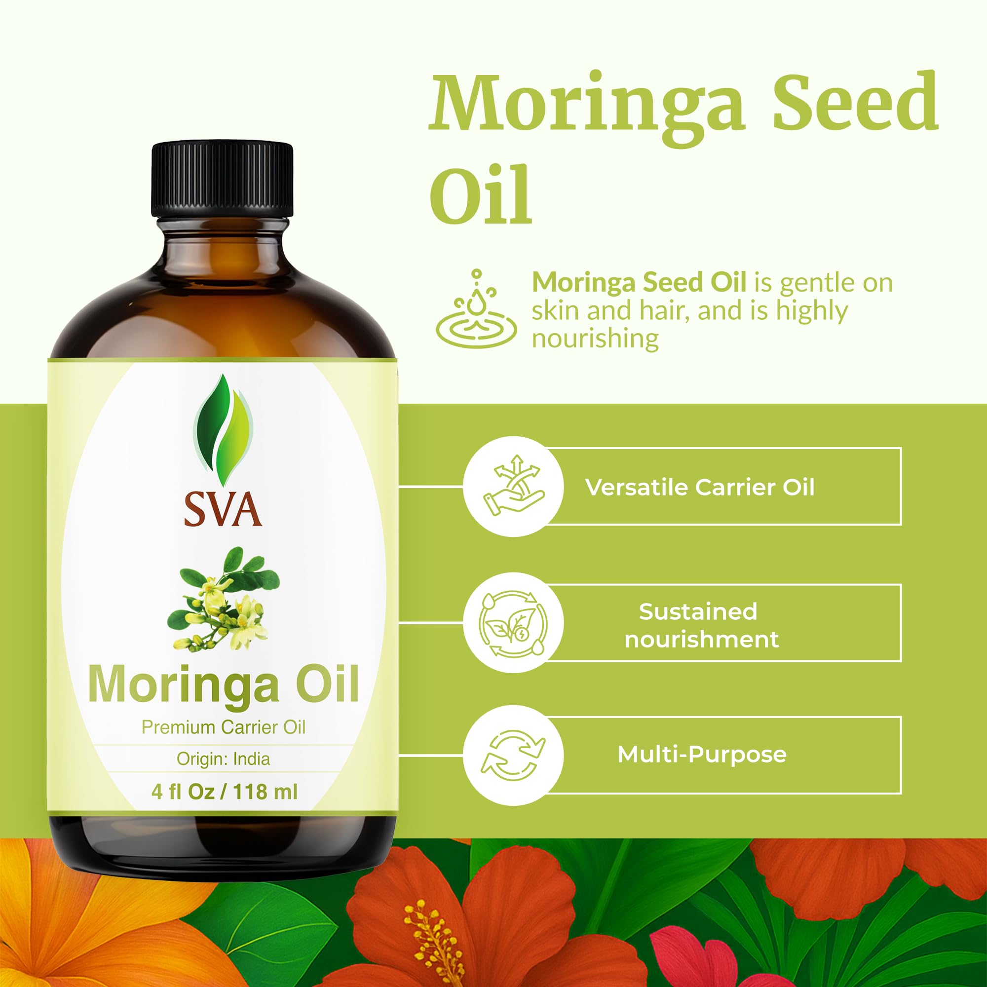 SVA ORGANICS detalle de cuentagotas facilita aplicar la cantidad exacta