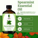 SVA ORGANICS primer plano del gotero liberando gotas, facilita medidas precisas
