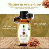 SVA ORGANICS etiqueta del producto con información clara y orgánica