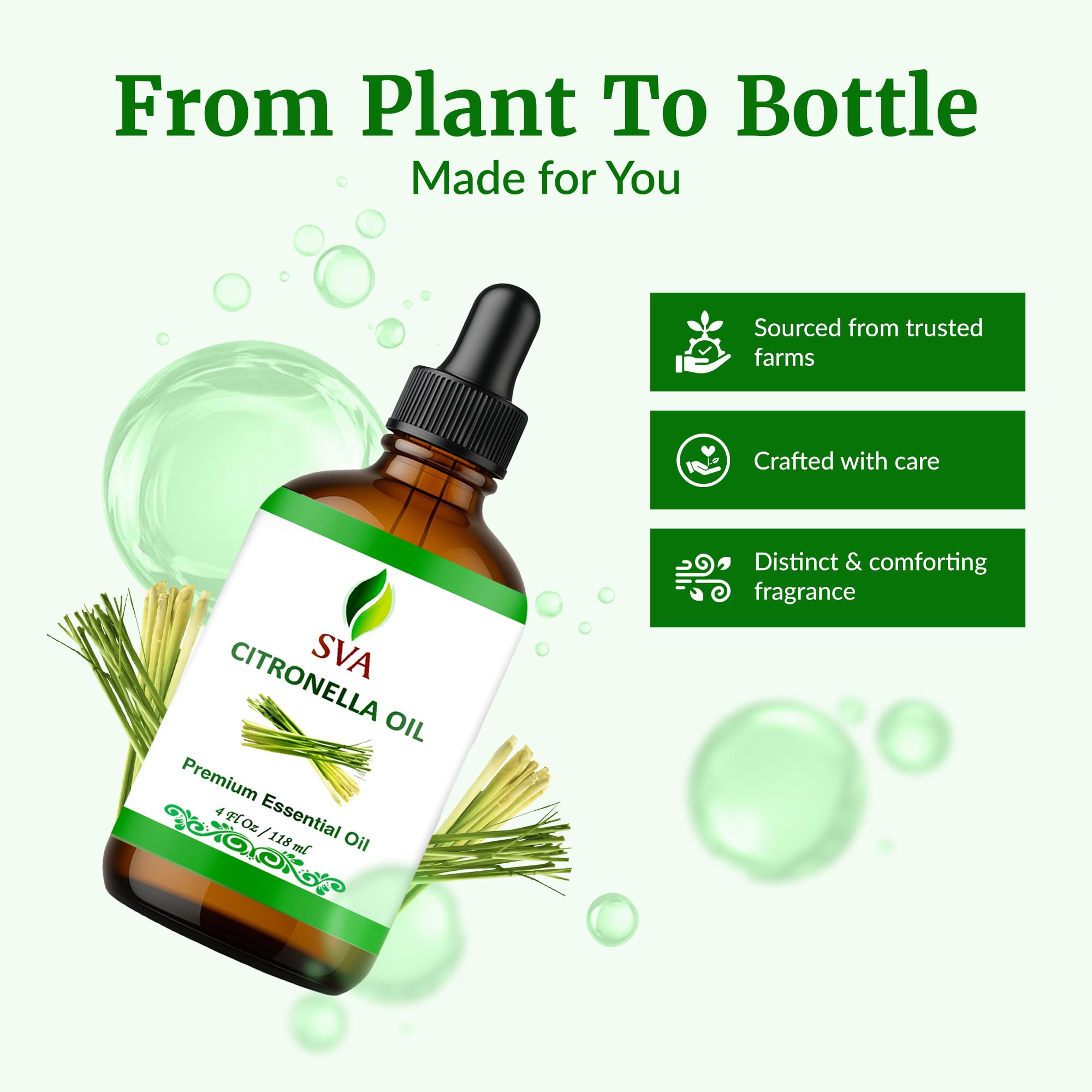 SVA ORGANICS en difusor encendido, aroma cítrico que refresca el ambiente