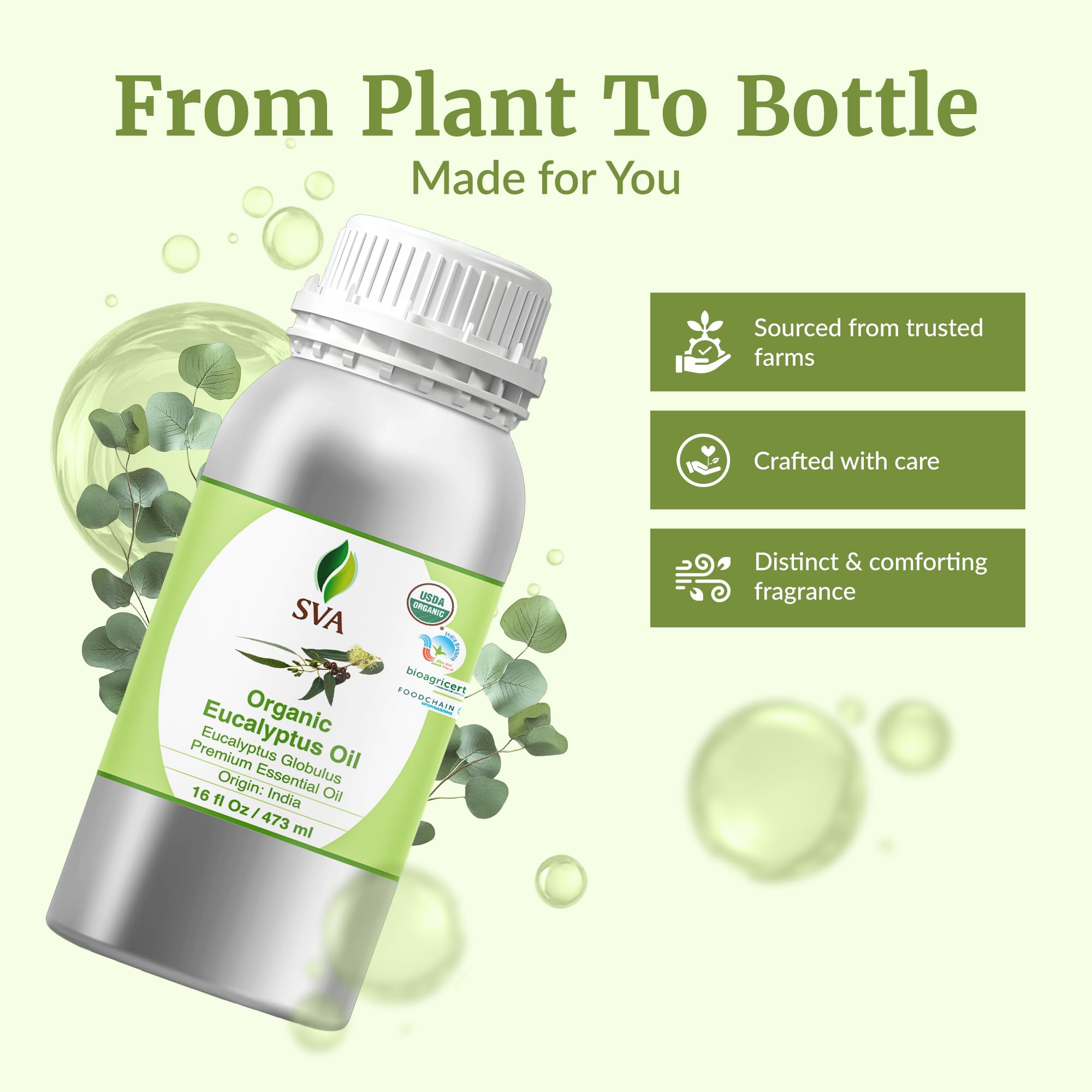SVA ORGANICS en difusor doméstico creando ambiente fresco y revitalizante