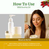 SVA ORGANICS aceite mezclado en cuenco para formulaciones DIY
