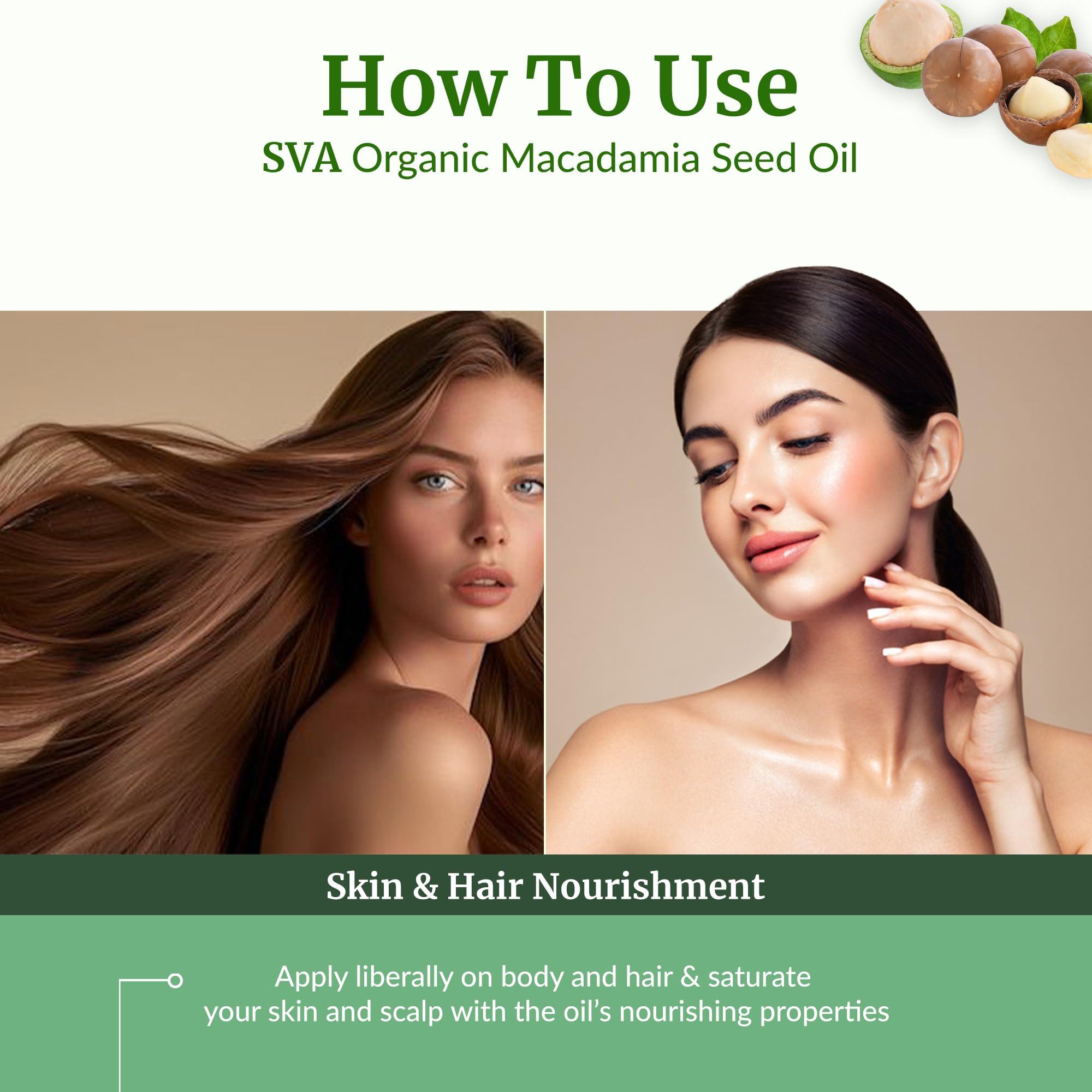 SVA ORGANICS masaje facial con aceite para hidratación y suavidad