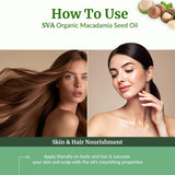 SVA ORGANICS masaje facial con aceite para hidratación y suavidad