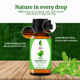 SVA ORGANICS comparación de tamaño 10 ml fácil de transportar