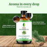 SVA ORGANICS etiqueta con información visible para uso seguro