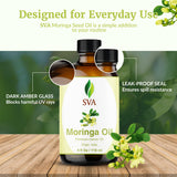 SVA ORGANICS etiqueta informativa muestra instrucciones y composición clara