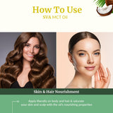 Detalle de la etiqueta SVA ORGANICS con ingredientes naturales y certificación orgánica