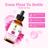SVA ORGANICS gota de aceite sobre mano mostrando textura clara y concentración