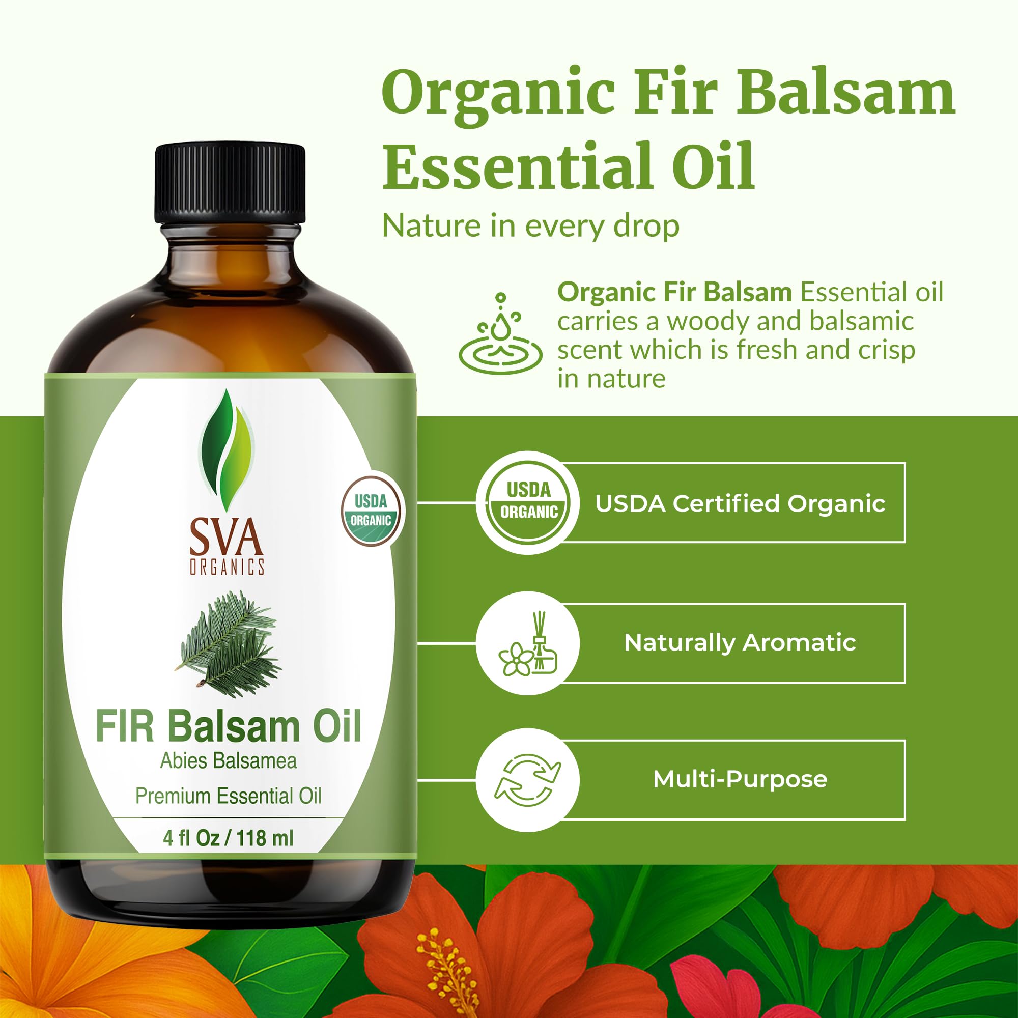 SVA ORGANICS primer plano del gotero que facilita dosificación segura y precisa