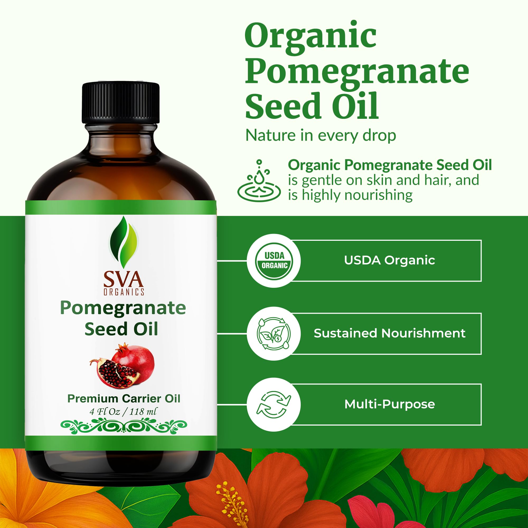SVA ORGANICS detalle del gotero mostrando control de gotas y aplicación precisa