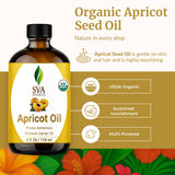 SVA ORGANICS gotas del gotero aplicadas, dosificación higiénica y práctica