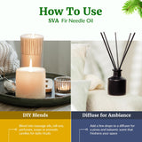 SVA ORGANICS uso para masaje capilar, aplicación suave y relajante