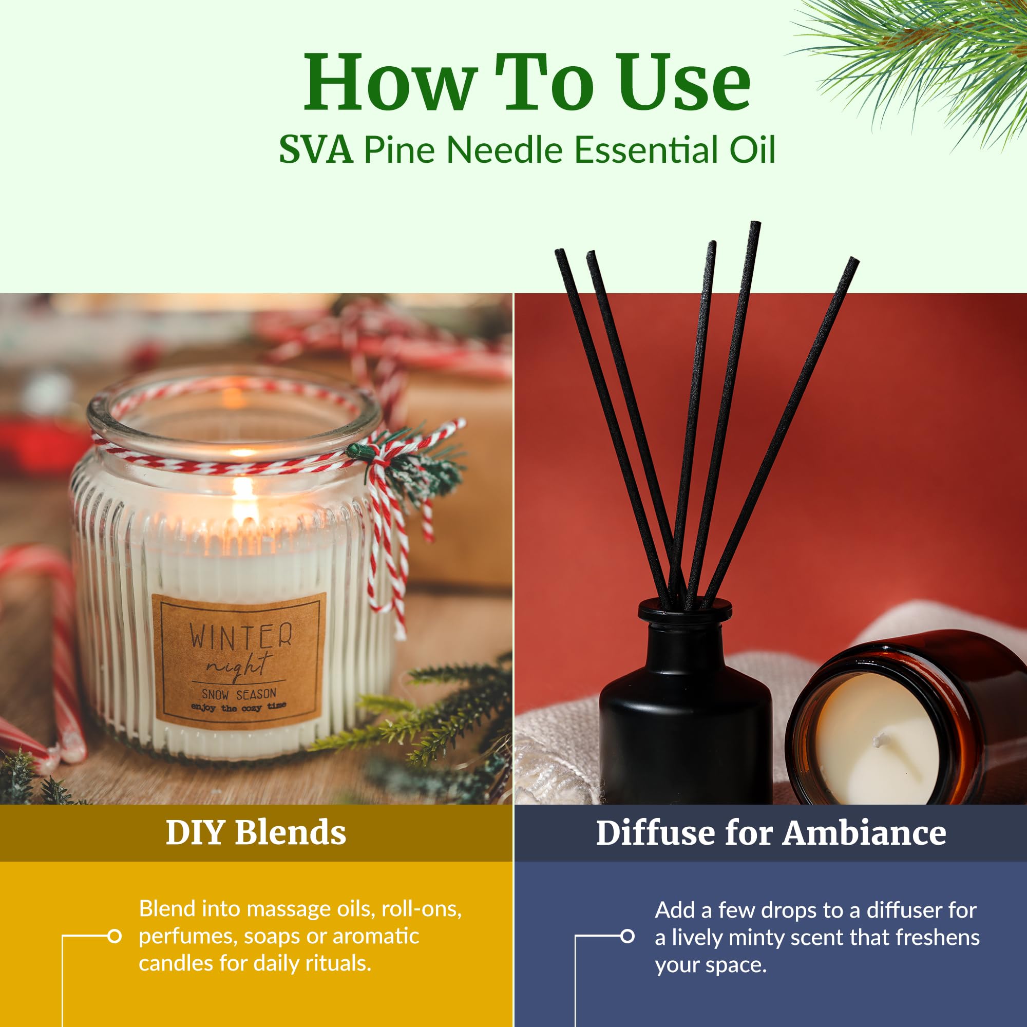 SVA ORGANICS mezcla roll-on DIY lista para llevar y perfumar