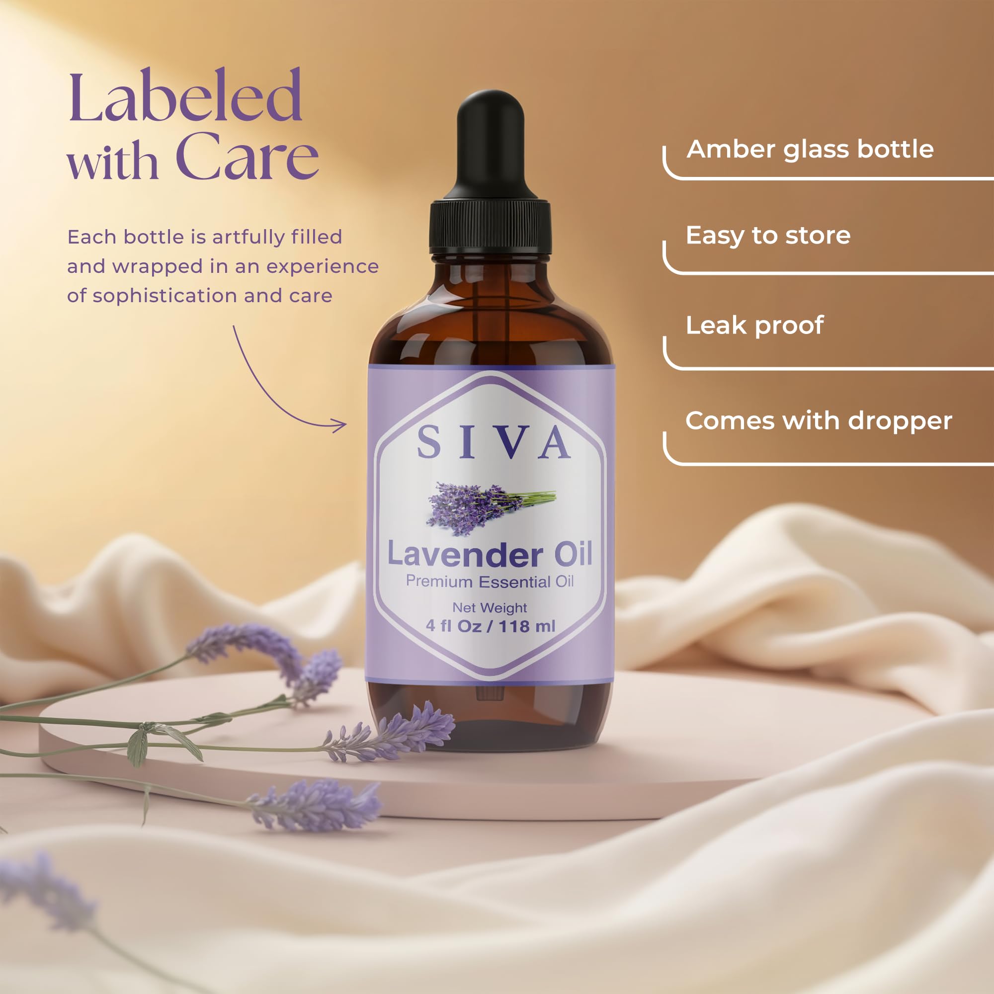 SVA ORGANICS aceite en difusor encendido, aroma floral para ambiente relajante