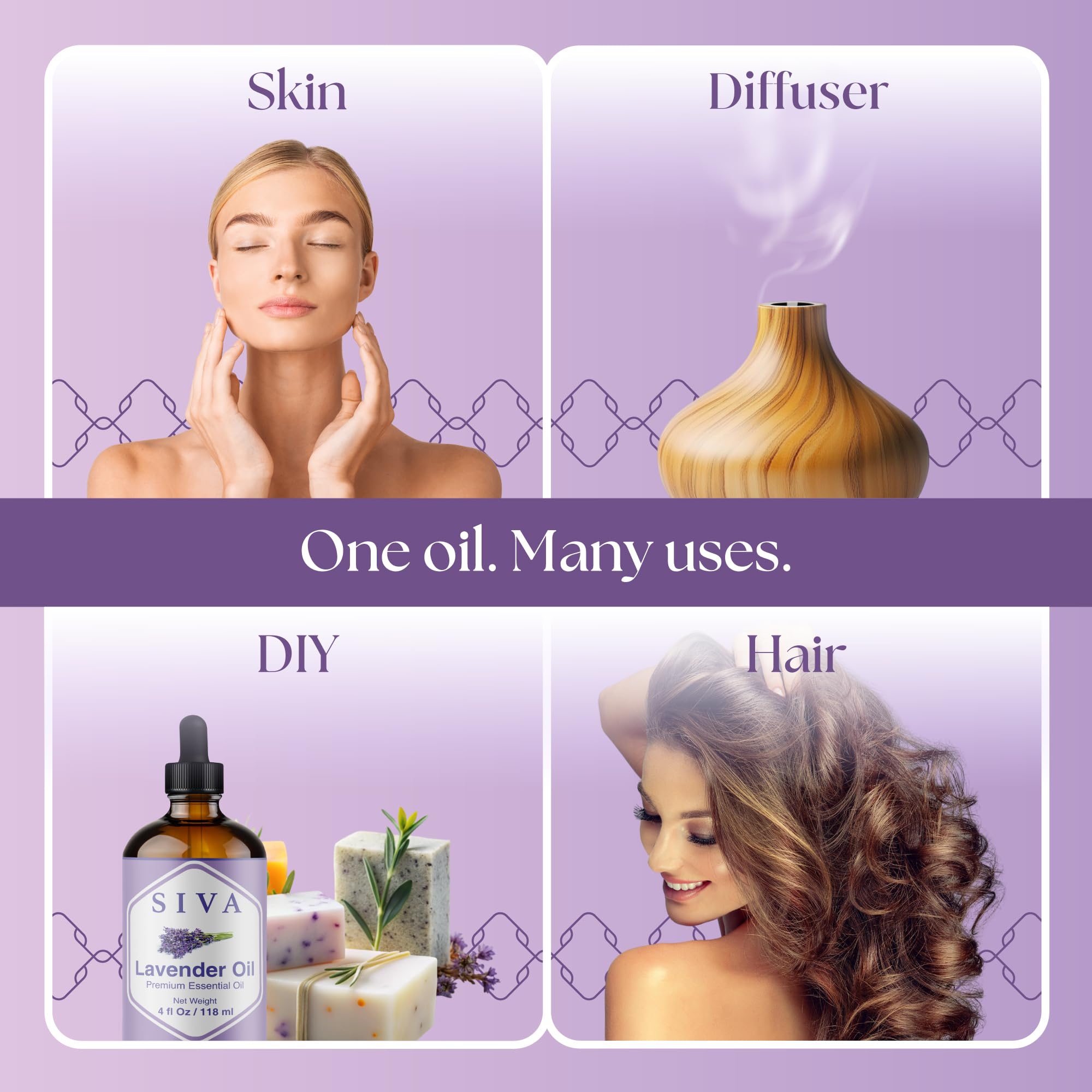 SVA ORGANICS aceite junto a sales de baño, mejora la experiencia de baño