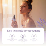 SVA ORGANICS frasco junto a objetos cotidianos, comparación de tamaño práctica