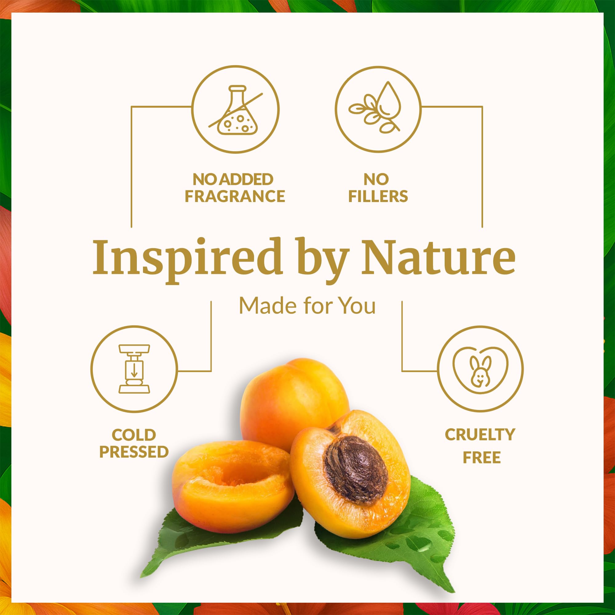 SVA ORGANICS textura del aceite en la palma, absorción ligera y nutritiva