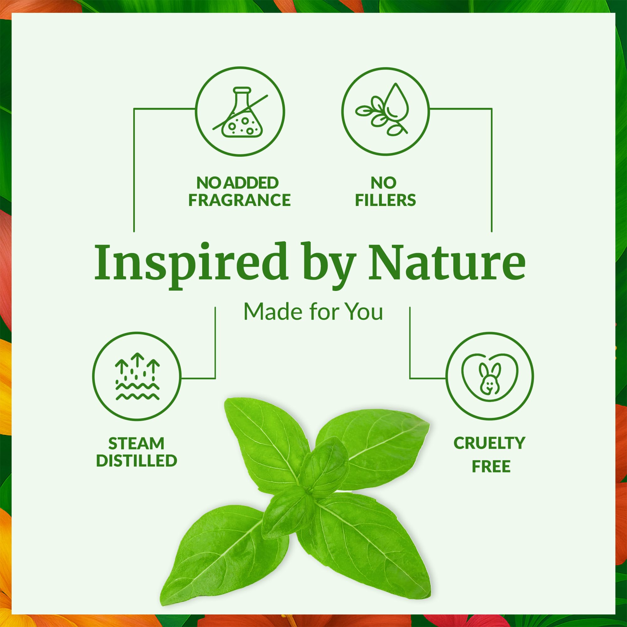 SVA ORGANICS gota de aceite en mano para mezcla segura