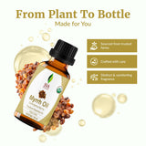 SVA ORGANICS aceite en difusor creando ambiente aromático relajante
