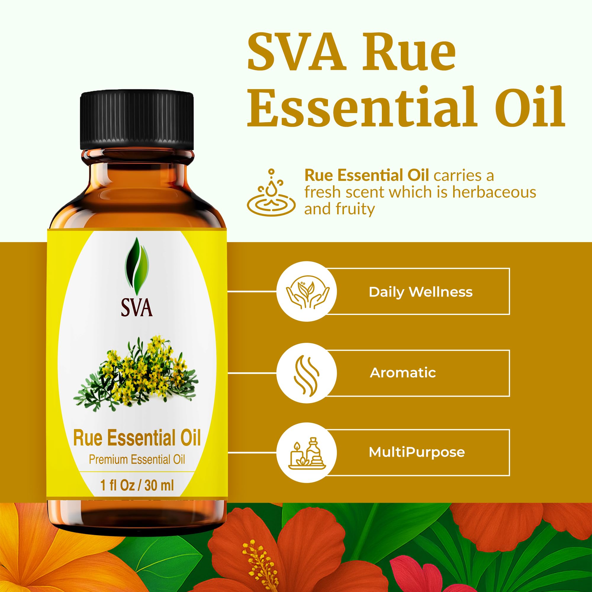 SVA ORGANICS gotero en detalle vertiendo gotas, control de uso y conservación