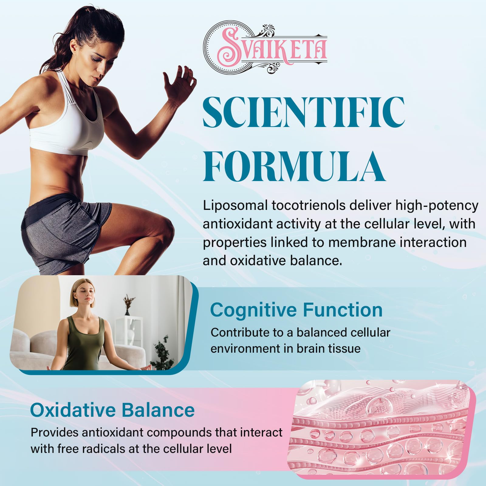 Svaiketa etiqueta con ingredientes y concentraciones, transparencia informativa