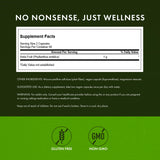 Swanson polvo de amla en detalle, evidencia de ingrediente natural concentrado