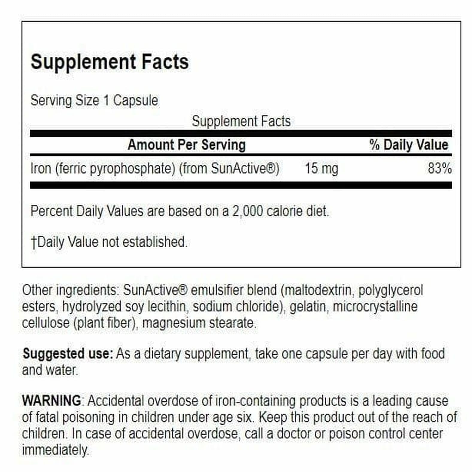 Swanson cápsula detalle para apreciar recubrimiento microencapsulado