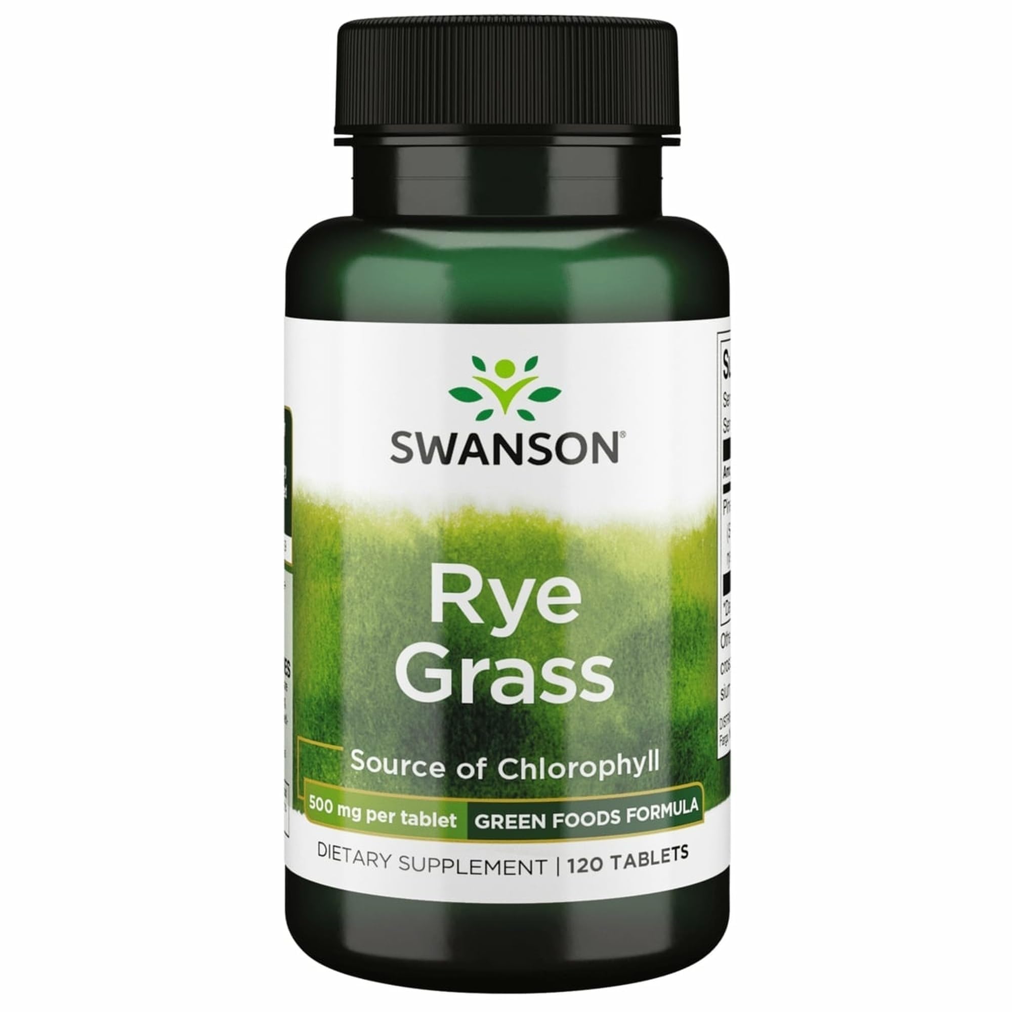 Swanson frasco frontal con tabletas de césped de centeno, conveniencia diaria